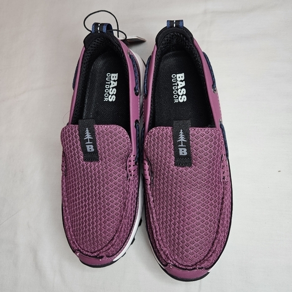 Bass Outdoor Shoes - BASS OUTDOOR Women's Water Slip-on Sneakers for Boat, Trail, 6.5 NWT Retail $79